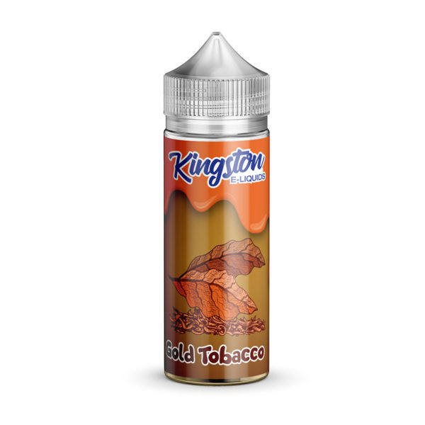 Product Image Of Gold Tobacco 100Ml Shortfill E-Liquid By Kingston