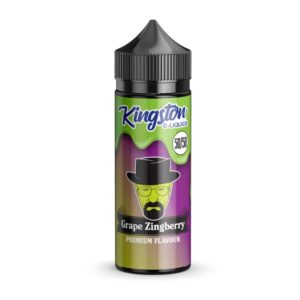 Product Image of Grape Zingberry 50/50 100ml Shortfill E-liquid by Kingston