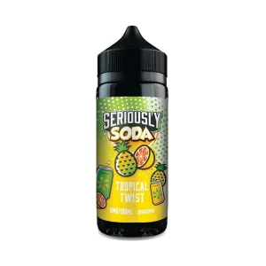 Product Image of Tropical Twist 100ml Shortfill E-liquid by Seriously Soda
