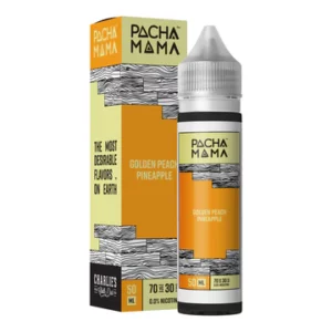 Product Image of Golden Peach Pineapple 50ml E-liquid by Charlie's Chalk Dust Pacha Mama
