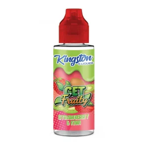 Product Image of Strawberry & Kiwi 100ml Shortfill E-liquid by Kingston Get Fruity