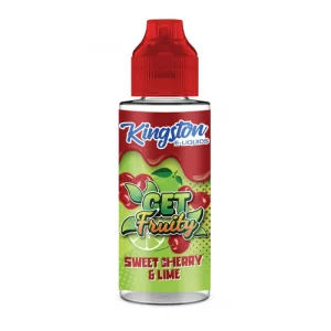 Product Image of Sweet Cherry & Lime 100ml Shortfill E-liquid by Kingston Get Fruity