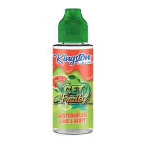 Product Image of Watermelon Lime & Mint 100ml Shortfill E-liquid by Kingston Get Fruity