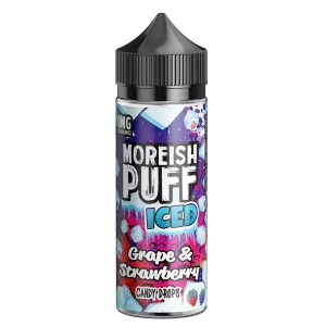 Product Image of Candy Drops Grape Strawberrry 100ml Shortfill E-liquid by Moreish Puff Iced