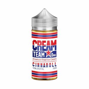 Product Image of Cinnaroll 100ml Shortfill E-liquid by Cream Team