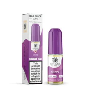 Product Image of Grape Nic Salt E-liquid by Bar Juice 5000