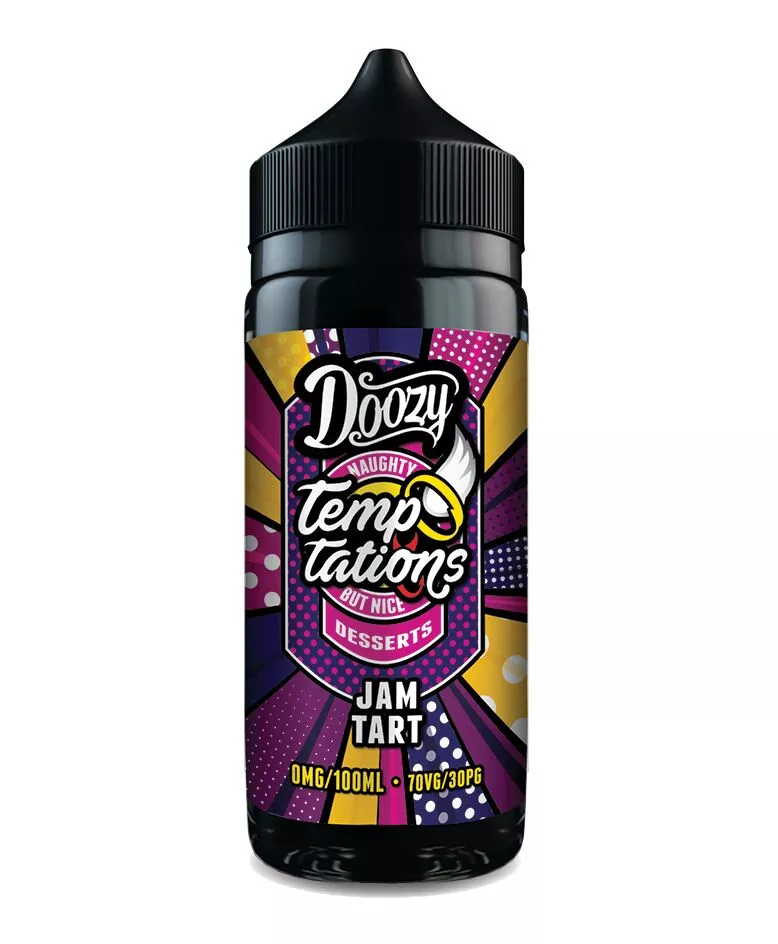 Product Image Of Jam Tart 100Ml Shortfill E-Liquid By Doozy Temptations