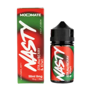 Product Image of Strawberry & Kiwi 50ml Shortfill E-liquid by Nasty Juice Modmate