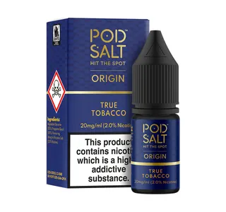 Product Image Of True Tobacco Nic Salt E-Liquid Pod Salt Origin
