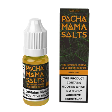 Product Image Of Mango Lime Nic Salt E-Liquid By Pacha Mama
