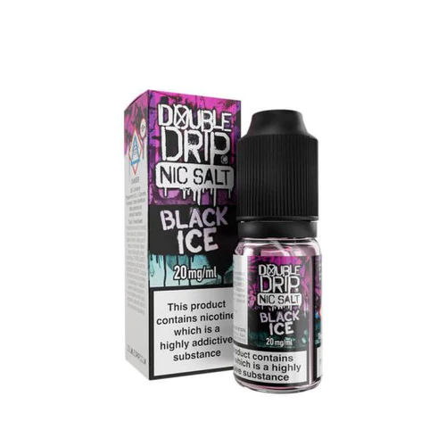 Product Image Of Black Ice Nic Salt E-Liquid By Double Drip