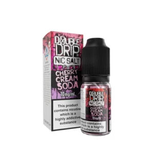 Product Image of Cherry Cream Soda Nic Salt E-liquid by Double Drip