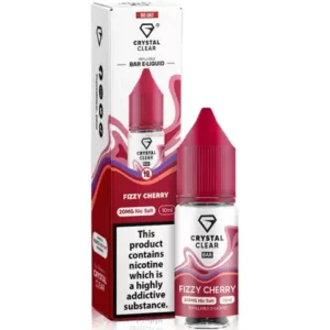 Product Image of Fizzy Cherry Nic Salt E-liquid by Crystal Clear