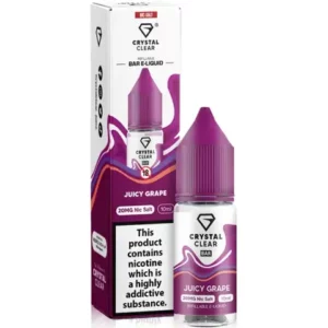 Product Image of Juicy Grape Nic Salt E-liquid by Crystal Clear