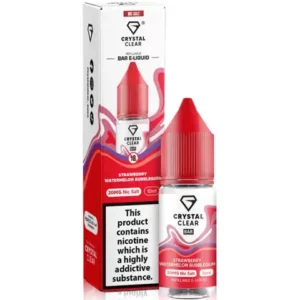 Product Image of Strawberry Watermelon Bubblegum Nic Salt E-liquid by Crystal Clear