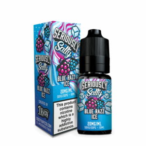 Product Image of Blue Razz Ice Nic Salt E-liquid by Doozy Seriously Salty