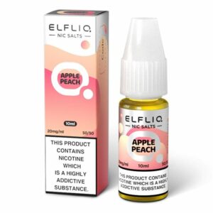 Product Image of Apple Peach Nic Salt E-liquid by Elfliq