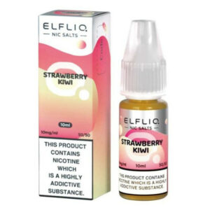 Product Image of Strawberry Kiwi Nic Salt E-liquid by Elfliq
