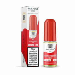 Product Image of Strawberry Ice Nic Salt E-liquid by Bar Juice 5000