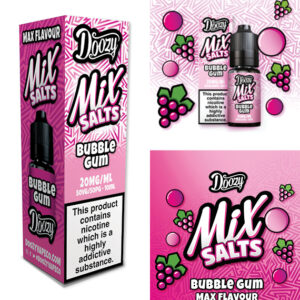 Product Image of Bubblegum Nic Salt E-liquid by Doozy Mix Salts
