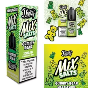 Product Image of Gummy Bear Nic Salt E-liquid by Doozy Mix Salts