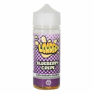 Product Image of Blueberry Crepe 100ml Shortfill E-liquid by Loaded