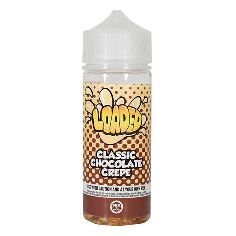 Product Image Of Clasic Chocolate Crepe 100Ml Shortfill E-Liquid By Loaded