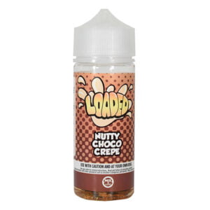 Product Image of Nutty Choco Crepe 100ml Shortfill E-liquid by Loaded