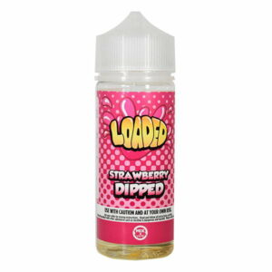 Product Image of Strawberry Dipped 100ml Shortfill E-liquid by Loaded