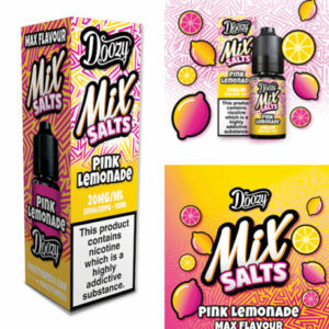 Product Image of Pink Lemonade Nic Salt E-liquid by Doozy Mix Salts