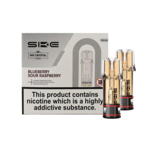 Product Image of SKE CRYSTAL PLUS BLUEBERRY SOUR RASPBERRY PREFILLED POD (2 Pack)
