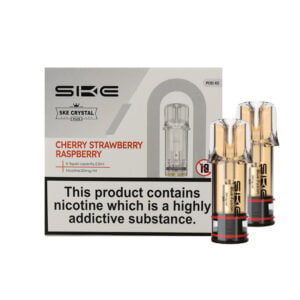 Product Image of SKE CRYSTAL PLUS CHERRY STRAWBERRY RASPBERRY PREFILLED POD (2 Pack)