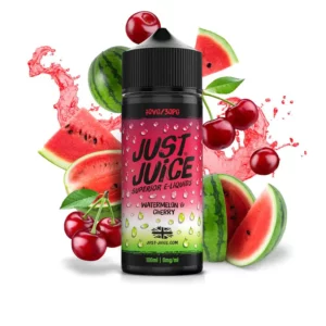 Product Image of Watermelon & Cherry 100ml Shortfill E-liquid by Just Juice