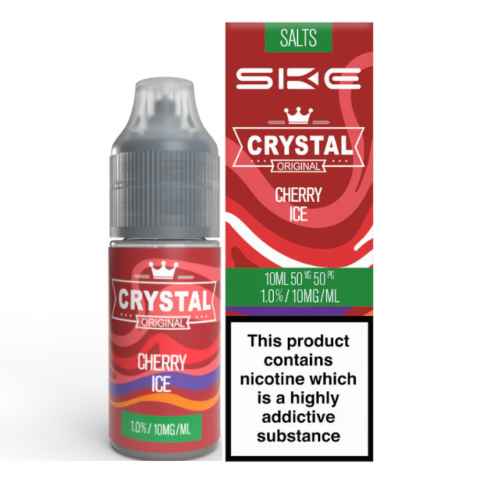 Product Image Of Cherry Ice Nic Salt E-Liquid By Ske Crystal