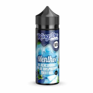 Product Image of Blackcurrant and Blue Raspberry 50/50 100ml Shortfill E-liquid by Kingston Menthol