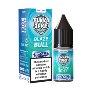 Product Image of Blaze Bull Nic Salt E-liquid by Pukka Juice