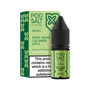 Product Image of White Grape Cucumber Apple Nic Salt E-Liquid Pod Salt Nexus