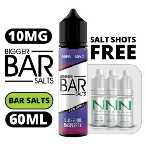 Product Image of Blue Sour Raspberry E-liquid by Bigger Bar Salts