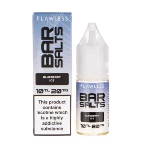 Product Image of Blueberry Ice Nic Salt E-liquid by Flawless Bar Salts