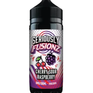 Product Image of Cherry Sour Raspberry 100ml Shortfill E-liquid by Seriously Fusionz