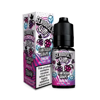 Product Image Of Fantasia Grape Nic Salt E-Liquid By Seriously Fusionz Salty