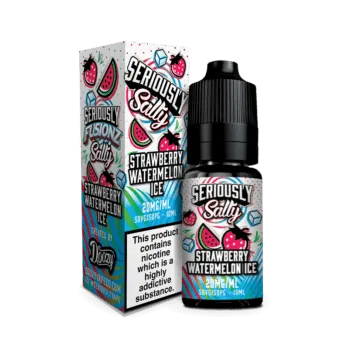 Product Image Of Strawberry Watermelon Ice Nic Salt E-Liquid By Seriously Fusionz Salty