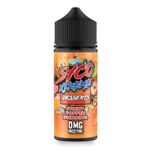 Product Image of Sticky Toffee Pudding Desserts 100ml Shortfill E-liquid by Syco Xtreme