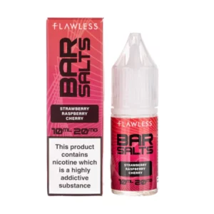 Product Image of Strawberry Raspberry Cherry Nic Salt E-liquid by Flawless Bar Salts