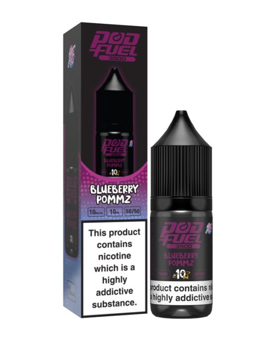 Product Image Of Blueberry Pommz Nic Salt E-Liquid By Pod Fuel