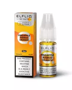 Product Image of Pineapple Mango Orange Nic Salt E-liquid by Elfliq