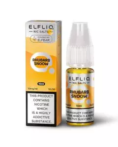 Product Image of Rhubarb Snoow Nic Salt E-liquid by Elfliq