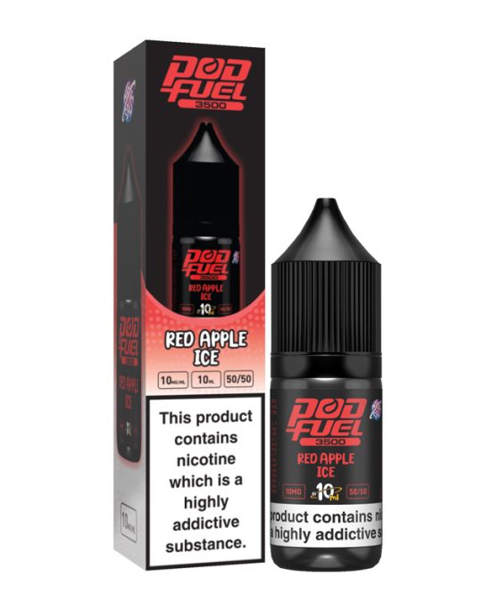 Product Image Of Red Apple Ice Nic Salt E-Liquid By Pod Fuel