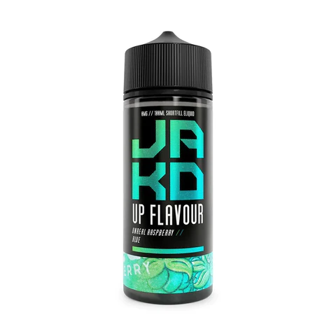 Product Image Of Unreal Raspberry Blue 100Ml Shortfill E-Liquid By Jakd