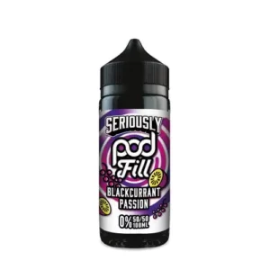 Product Image of Blackcurrant Passion 100ml Shortfill E-liquid by Seriously Pod fill